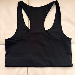 Girlfriend Collective Black Racerback Sports Bra